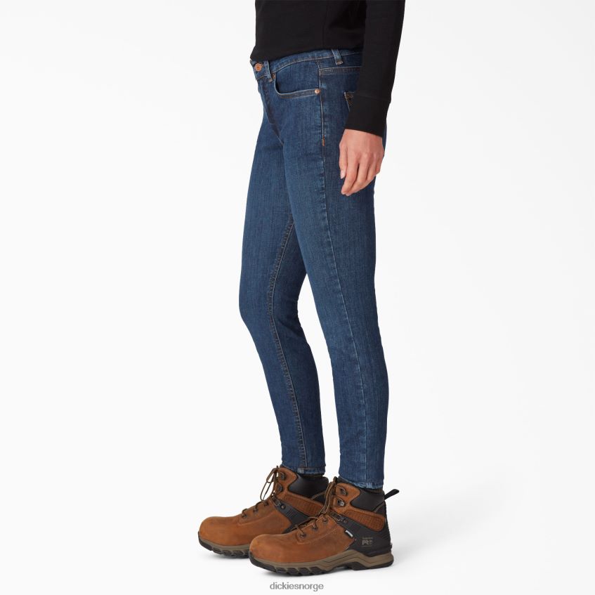 Dickies kvinner skinny leg jeans i perfekt form 4NB6FR1859 klær regelmessig