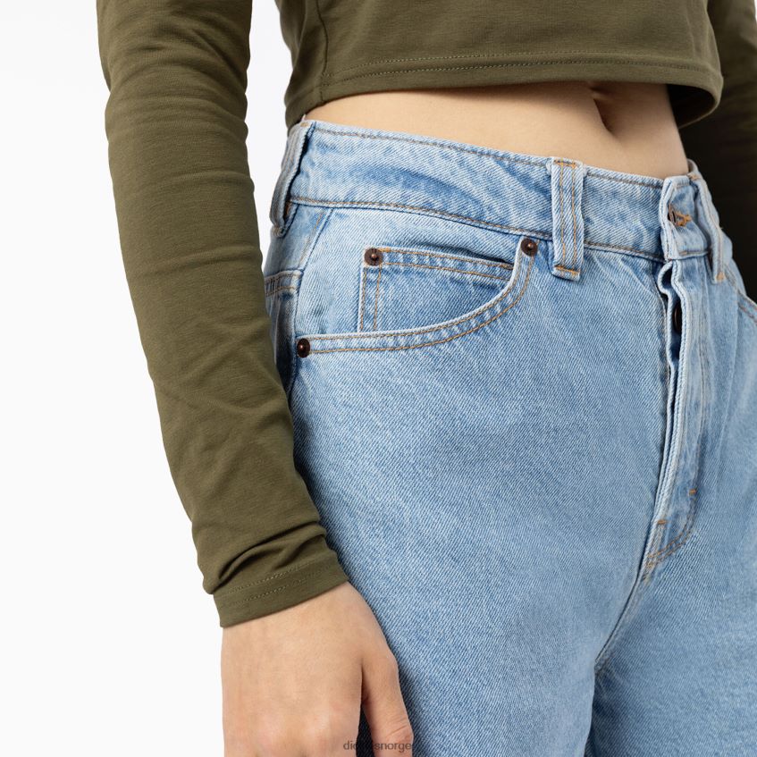 Dickies kvinner thomasville jeans 4NB6FR1803 klær regelmessig