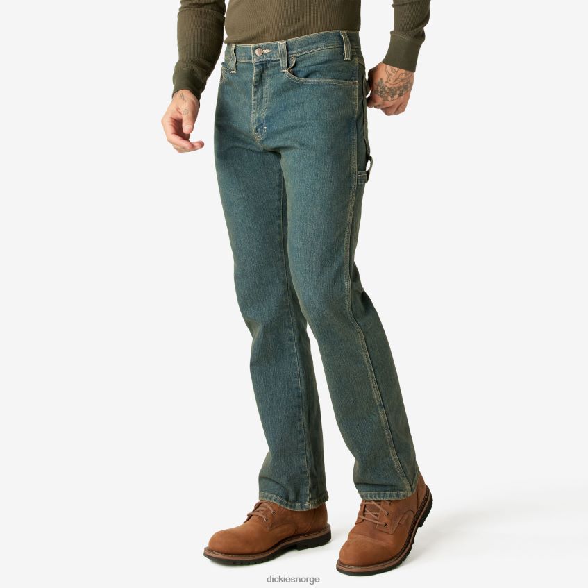 Dickies menn flex snekkerjeans med avslappet passform 4NB6FR192 klær arv tonet khaki (thk)