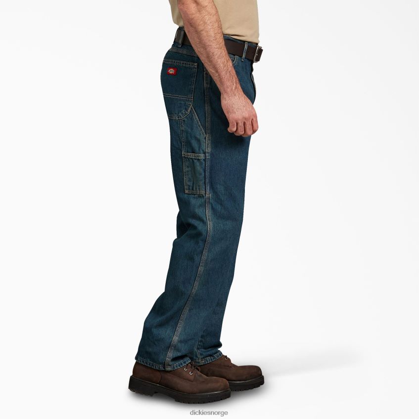 Dickies menn snekkerjeans med avslappet passform 4NB6FR118 klær arv tonet khaki (thk)
