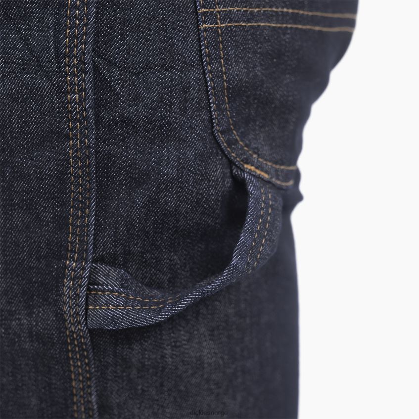 Dickies menn snekkerjeans med vanlig passform 4NB6FR291 klær skyllet indigoblått (rnb)