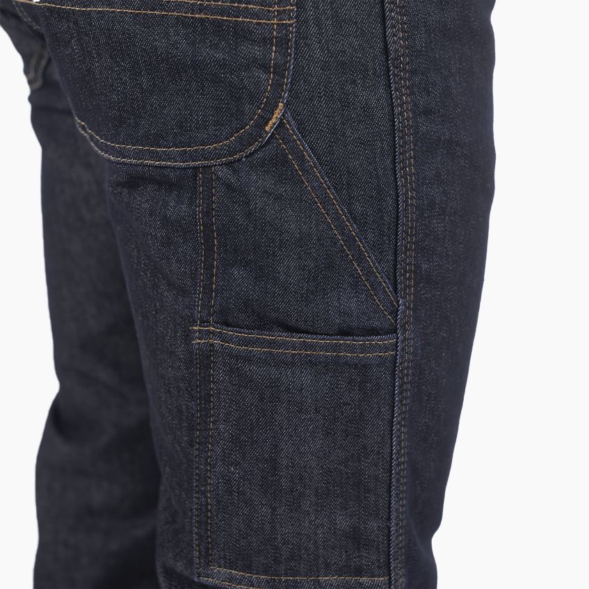 Dickies menn snekkerjeans med vanlig passform 4NB6FR291 klær skyllet indigoblått (rnb)