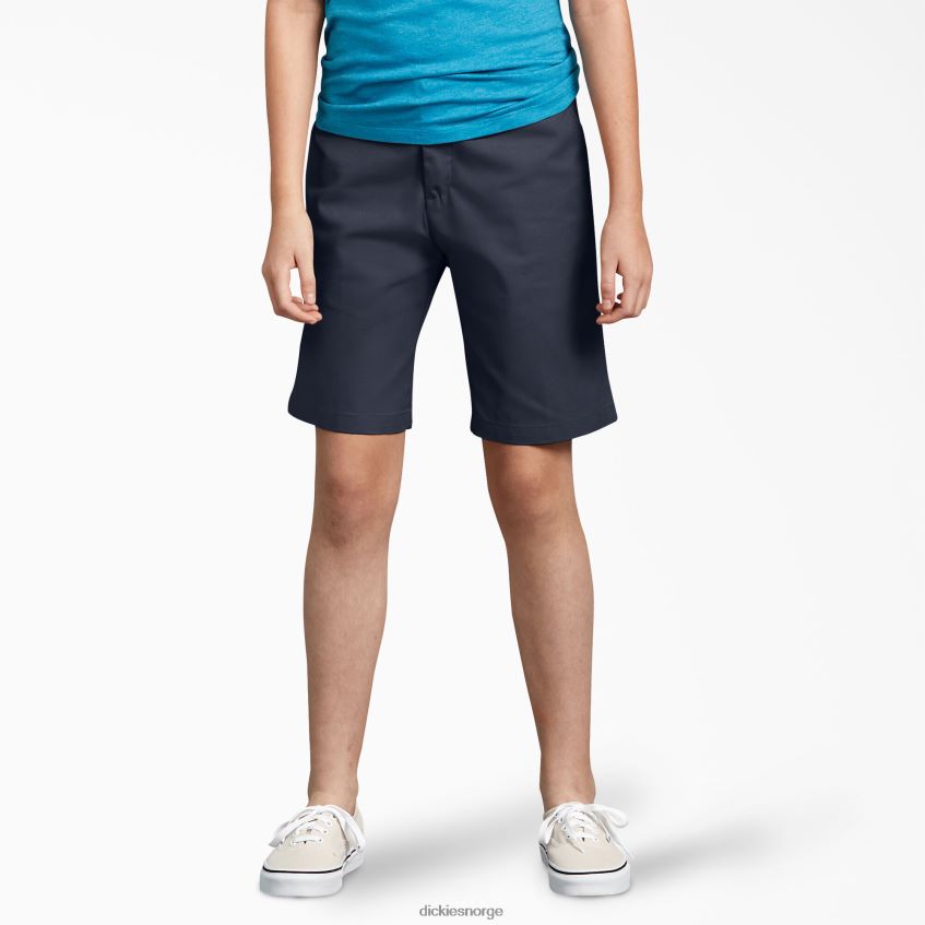 Dickies barn shorts med smal passform 4NB6FR2712 klær mørk marineblå (dn)