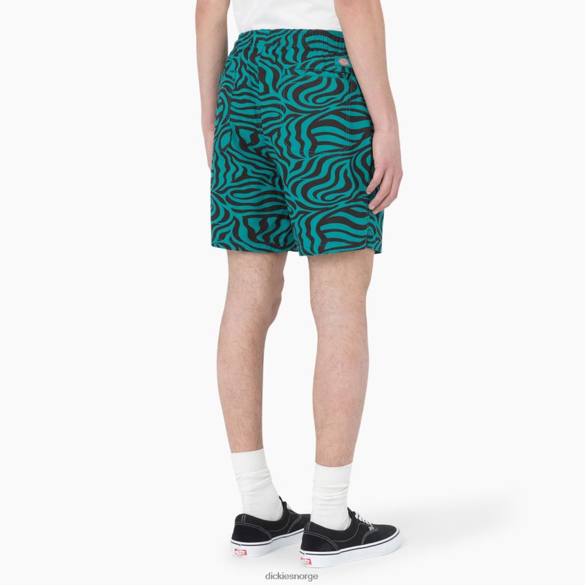 Dickies menn sebraprint shorts med snøring 6