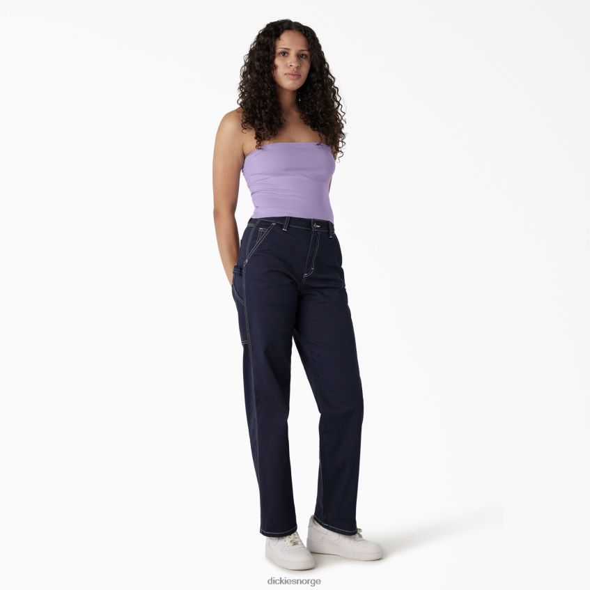 Dickies kvinner strikket tube topp 4NB6FR2170 klær lilla rose (ur2)