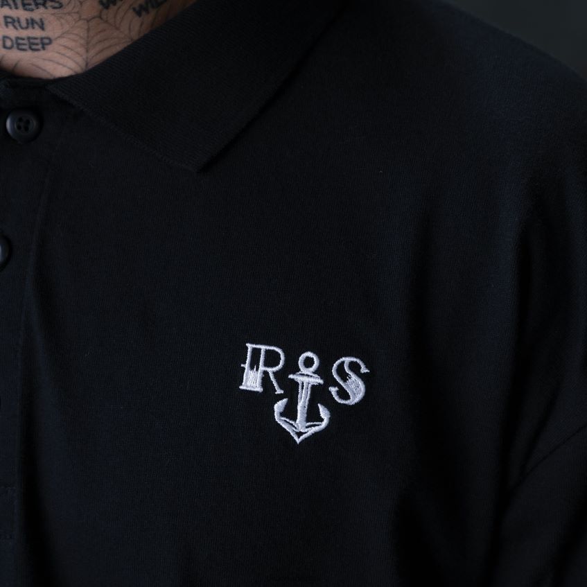 Dickies menn ronnie sandoval langermet polo 4NB6FR879 klær svart (kbk)