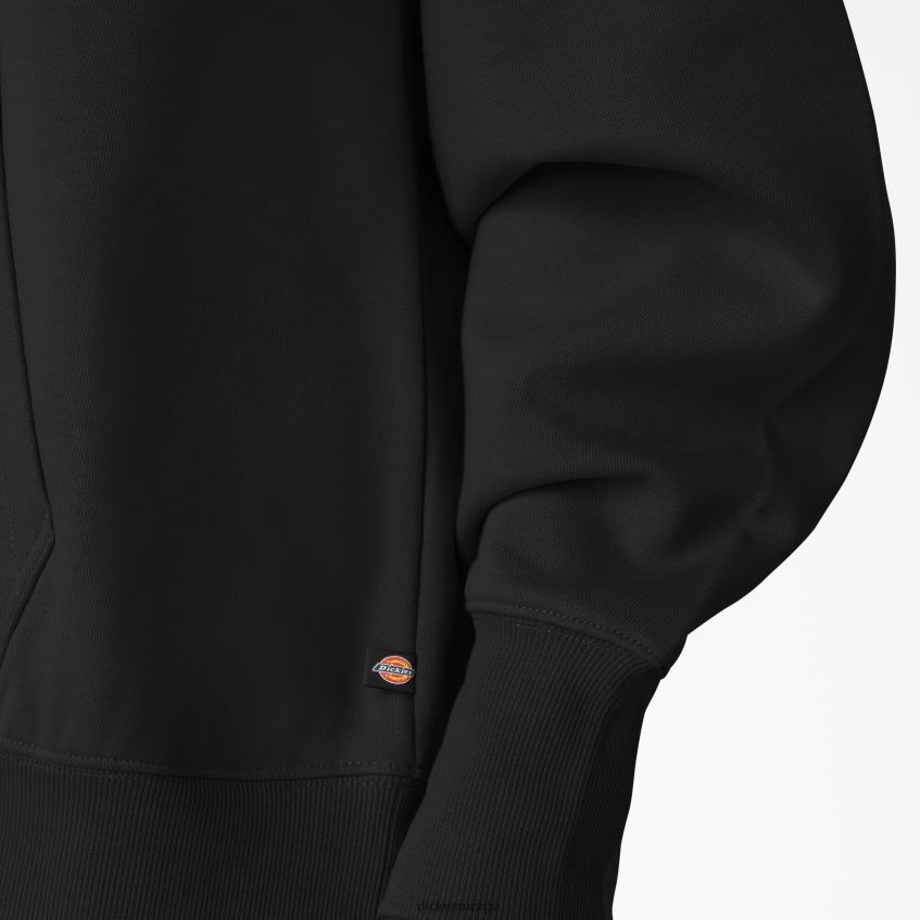 Dickies kvinner creswell hettegenser 4NB6FR2355 klær svart (kbk)