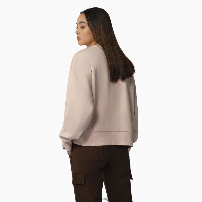 Dickies kvinner summerdale genser 4NB6FR2294 klær ferskenpisk (p2w)