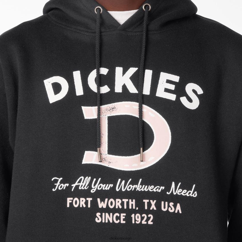 Dickies menn grafisk hettegenser med nødstilt oksekrage 4NB6FR1174 klær regelmessig