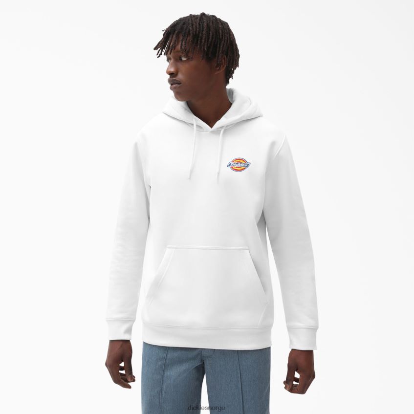 Dickies menn hettegenser med brodert logo på brystet i fleece 4NB6FR1212 klær regelmessig