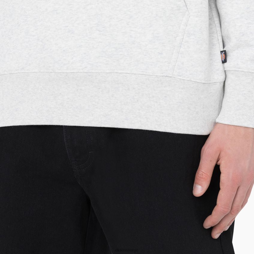 Dickies menn summerdale hettegenser 4NB6FR1182 klær gråmelert (hg)