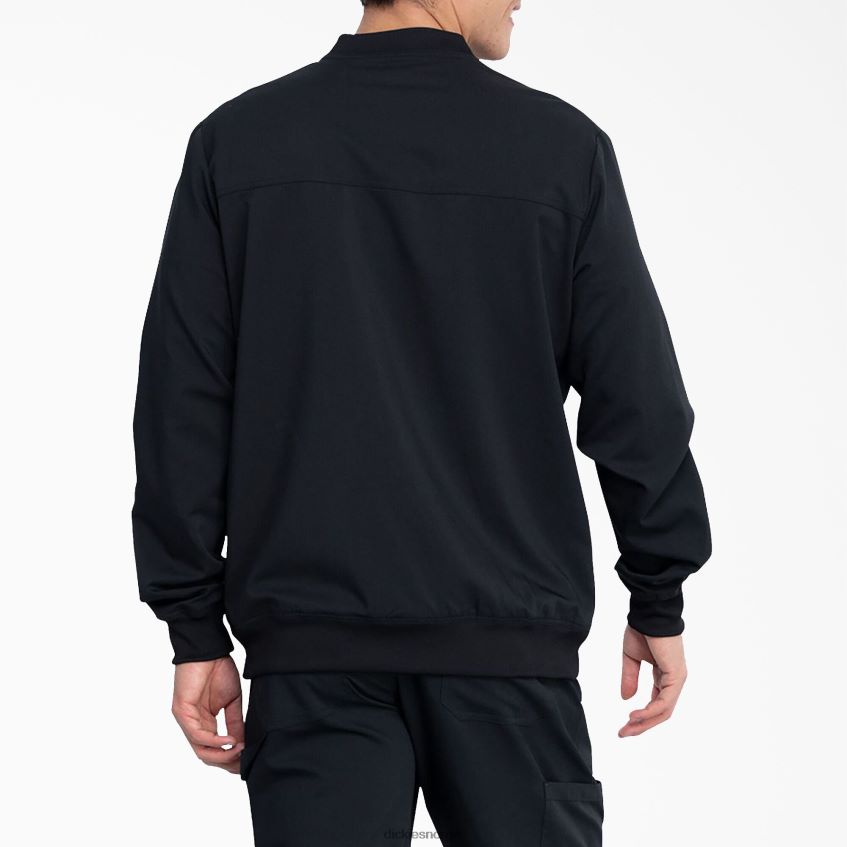 Dickies menn balanse glidelås foran skrubbejakke 4NB6FR1301 klær svart (blk)