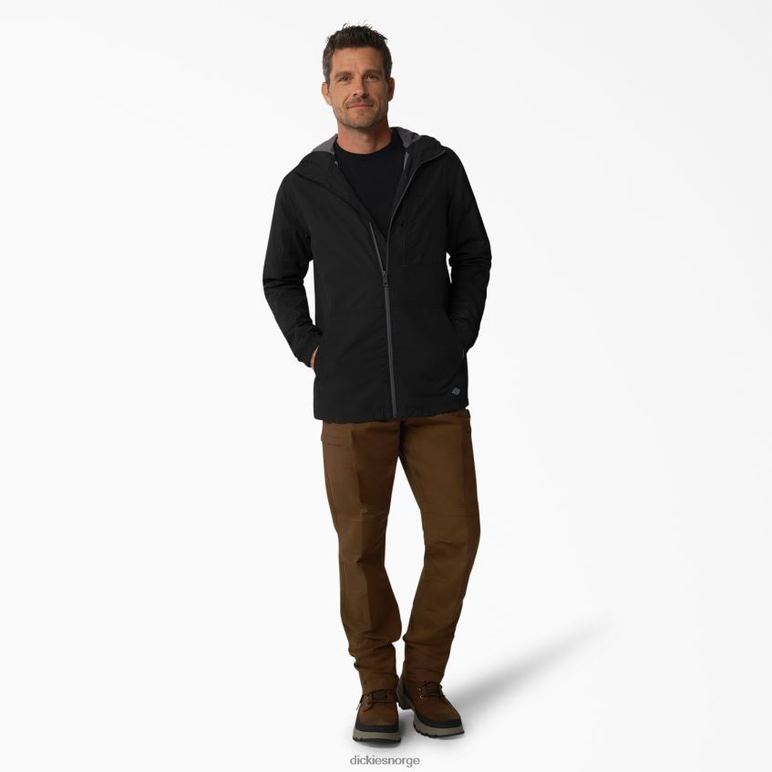 Dickies menn beskytte kjølende hette ripstop jakke 4NB6FR1155 klær svart (bk)