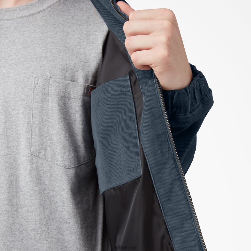 Dickies menn fôret cordfløyeljakke 4NB6FR1074 klær regelmessig