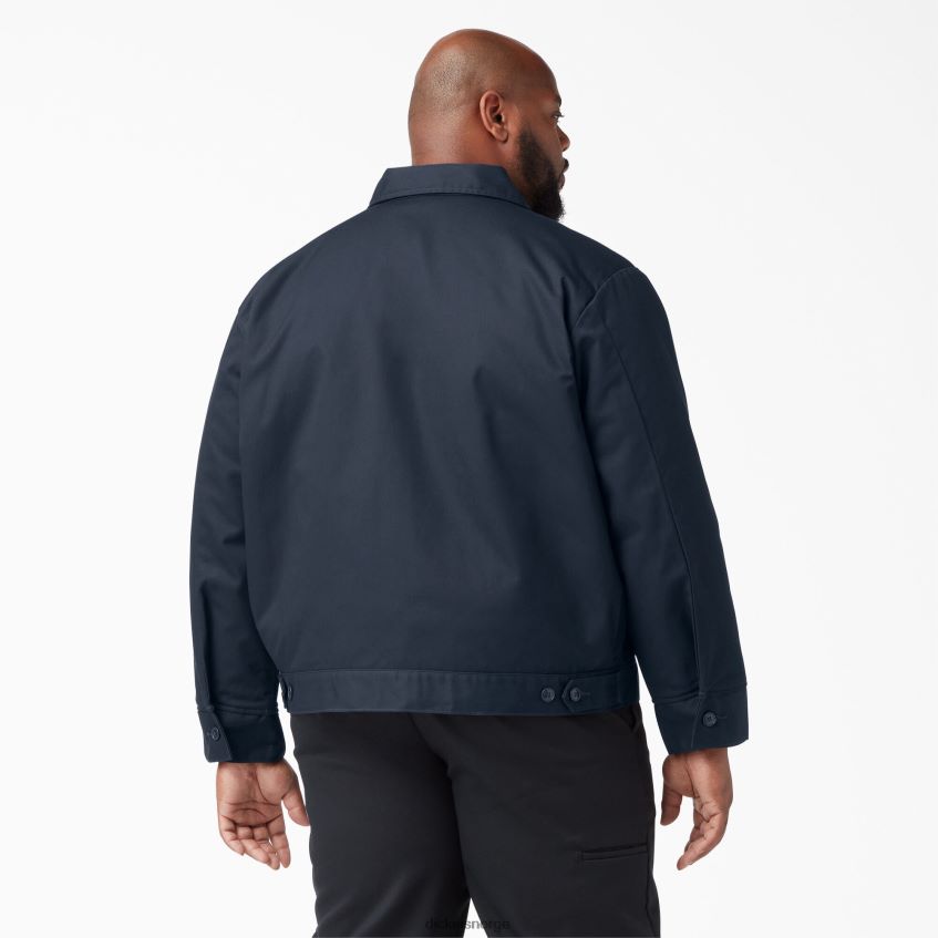 Dickies menn isolert eisenhower jakke 4NB6FR966 klær mørk marineblå (dn)