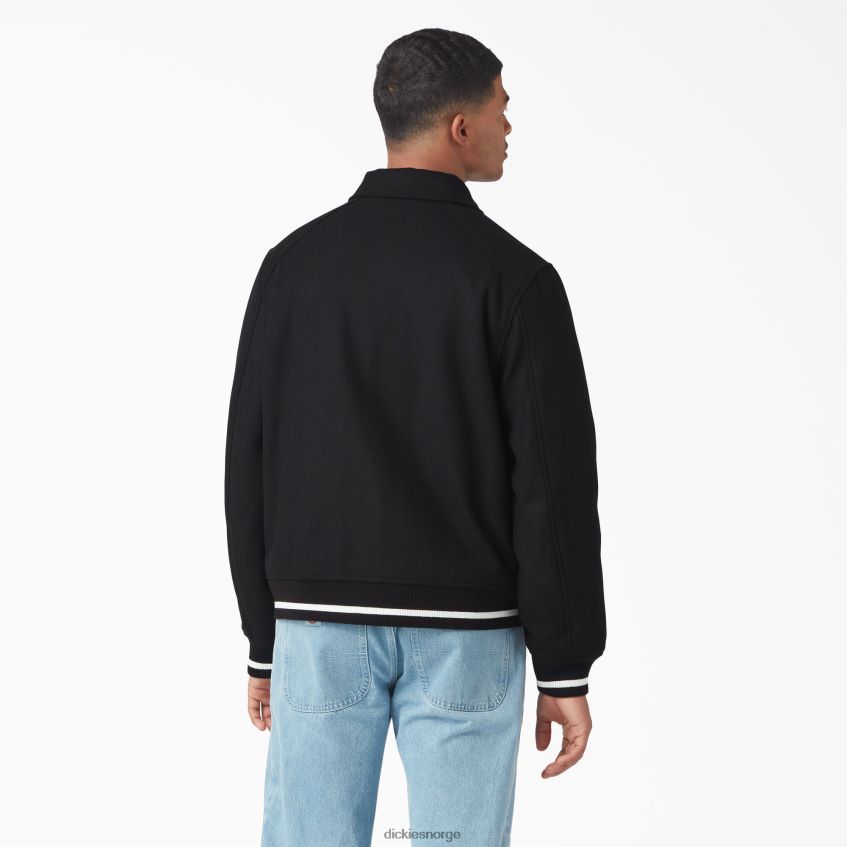 Dickies menn kollegial jakke 4NB6FR1085 klær svart (bkx)