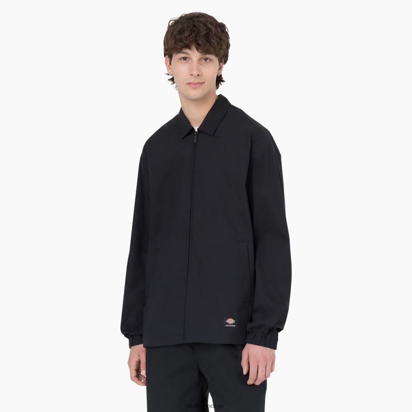 Dickies menn skateboarding grants pass jakke 4NB6FR1049 klær svart (bkx)