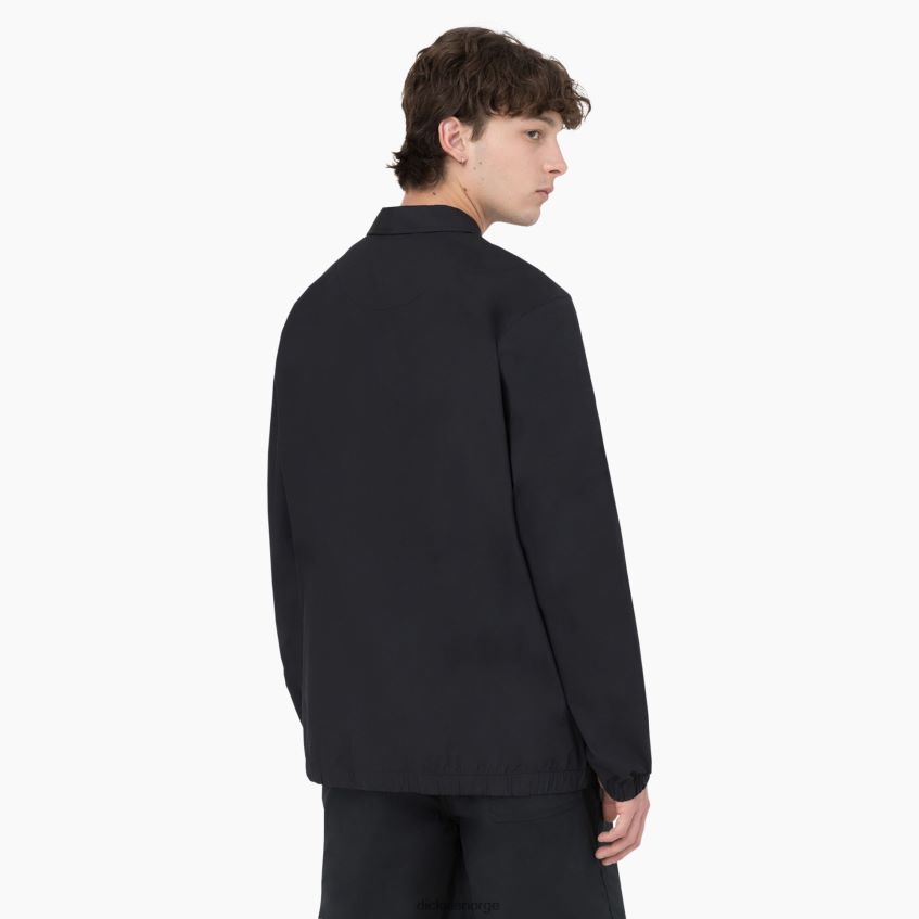 Dickies menn skateboarding grants pass jakke 4NB6FR1049 klær svart (bkx)