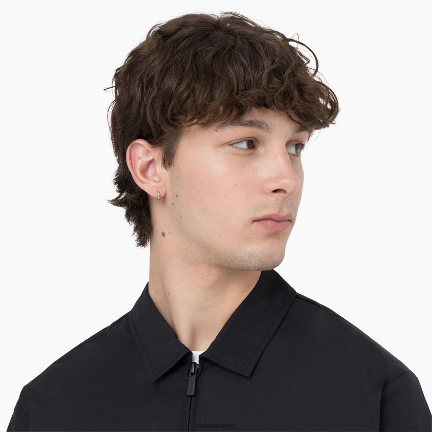 Dickies menn skateboarding grants pass jakke 4NB6FR1049 klær svart (bkx)