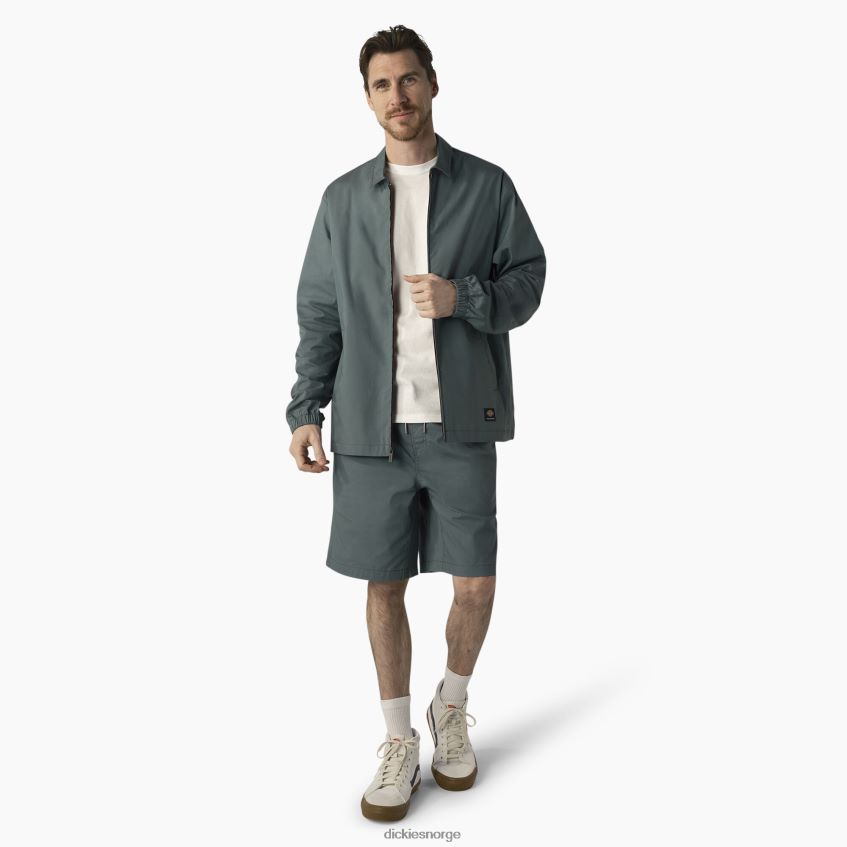 Dickies menn skateboarding grants pass jakke 4NB6FR1050 klær lincoln grønn (ln)