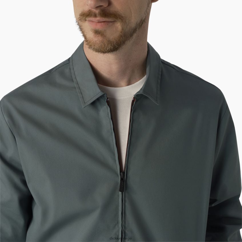 Dickies menn skateboarding grants pass jakke 4NB6FR1050 klær lincoln grønn (ln)