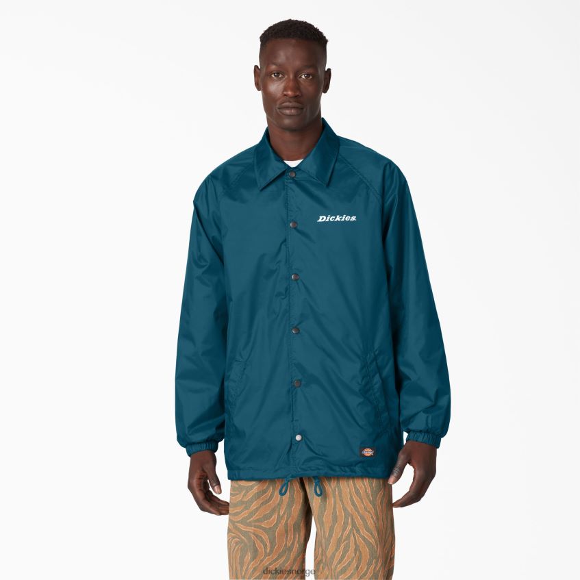 Dickies menn trenerjakke i nylon 4NB6FR1144 klær dyp himmel (ds1)