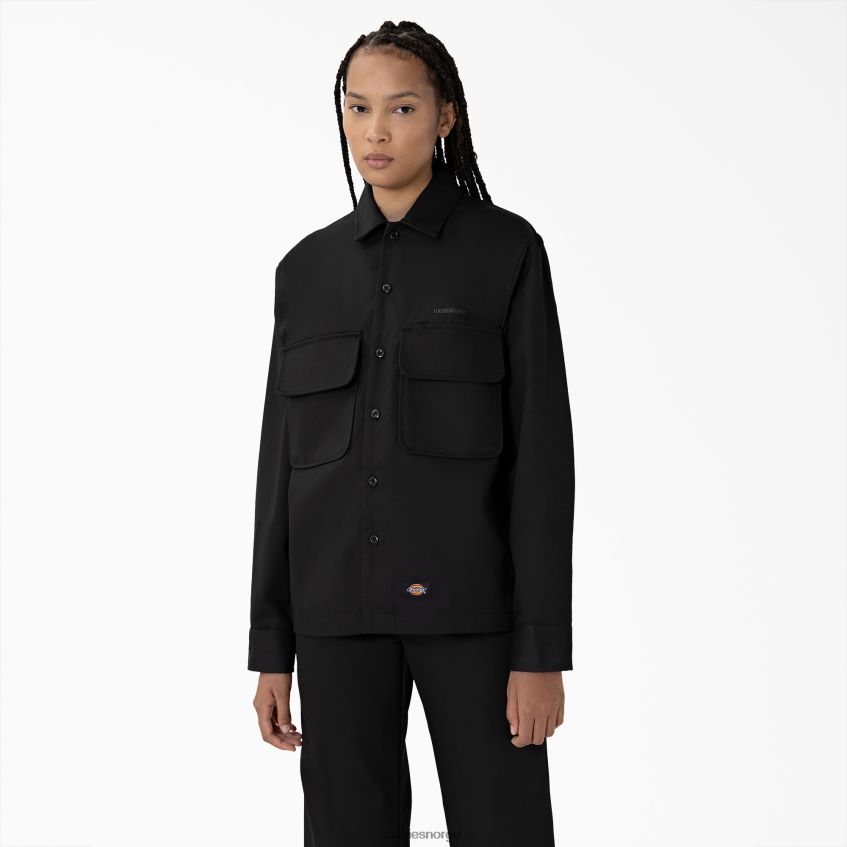 Dickies menn highsnobiety & service skjorte 4NB6FR918 klær svart (bkx)