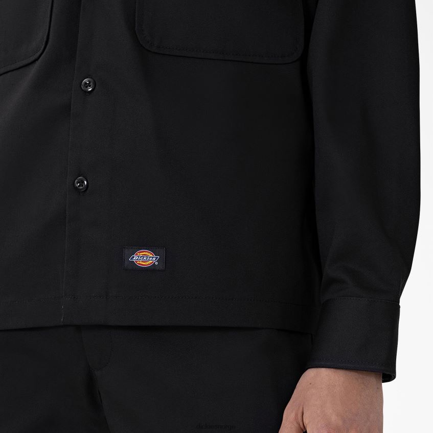 Dickies menn highsnobiety & service skjorte 4NB6FR918 klær svart (bkx)