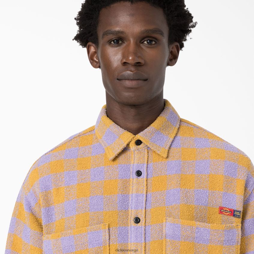 Dickies menn åpningsseremoni tweedskjorte 4NB6FR938 klær syrin (lc)