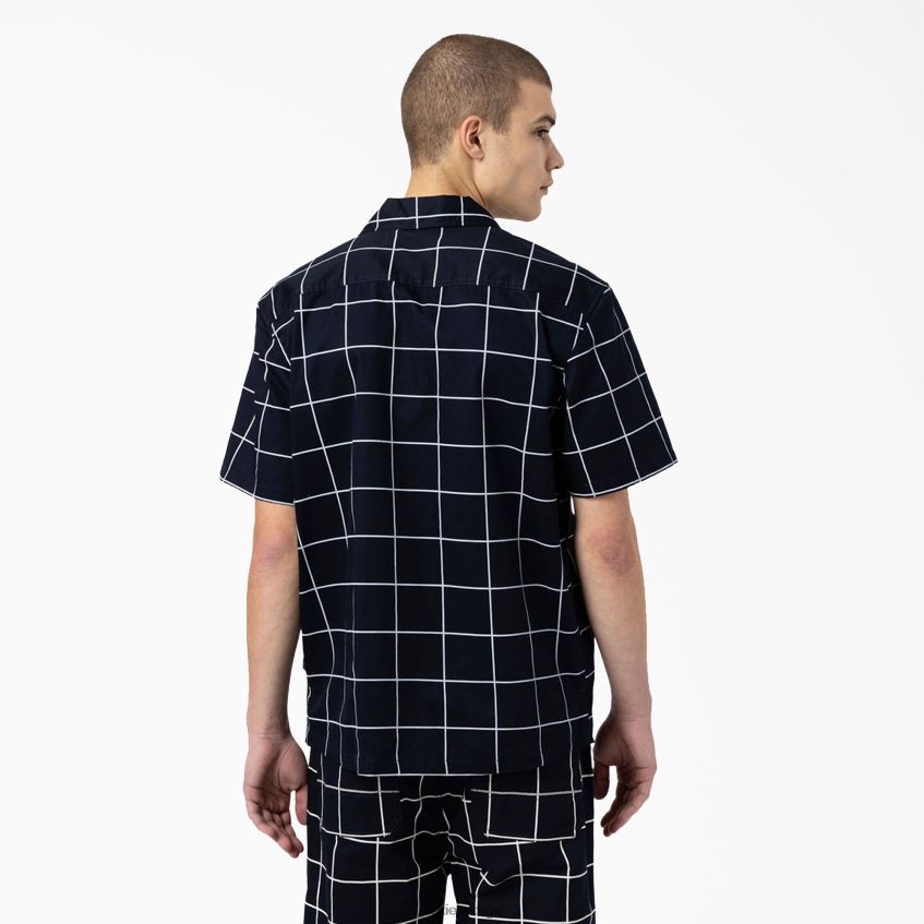 Dickies menn skateboard summit kortermet skjorte 4NB6FR753 klær blekk marine (ik)