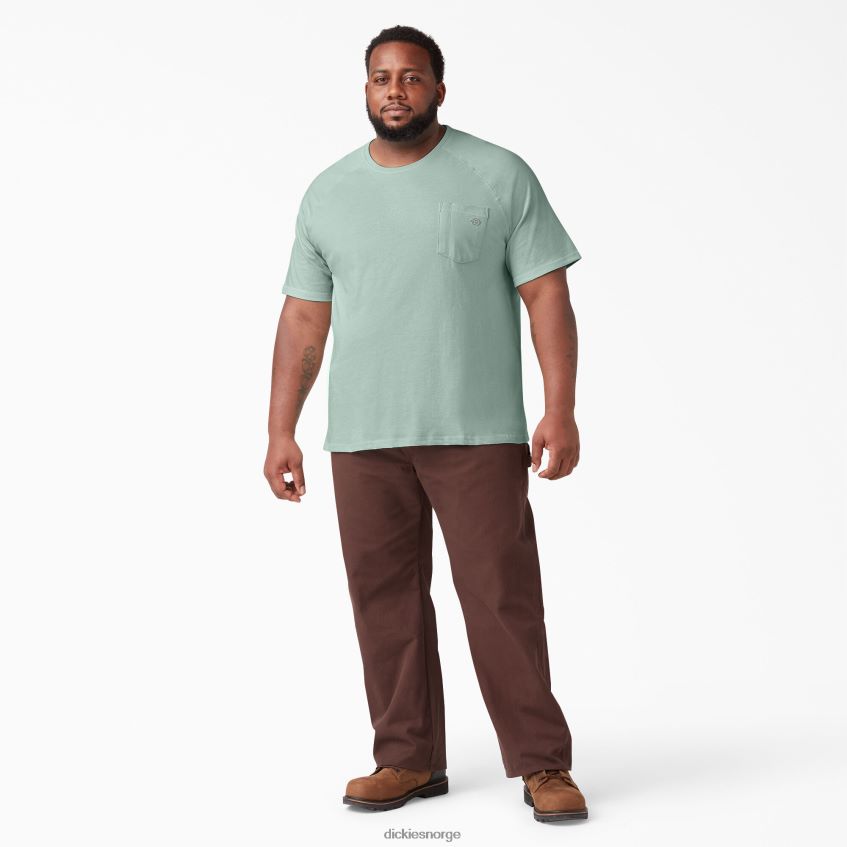 Dickies menn avkjølende kortermet t-skjorte 4NB6FR553 klær surfespray (sp1)