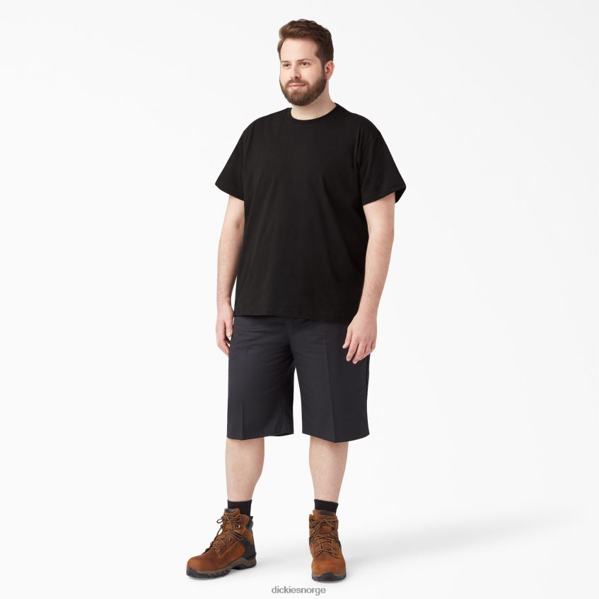 Dickies menn kortermet t-skjorte 4NB6FR631 klær svart (bk)