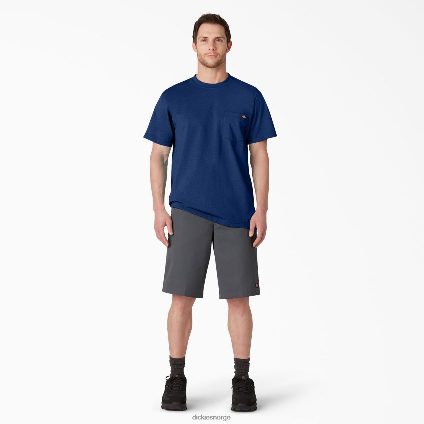 Dickies menn kortermet tungvektslyng t-skjorte 4NB6FR534 klær limoges enkeltfarget lyng (oih)