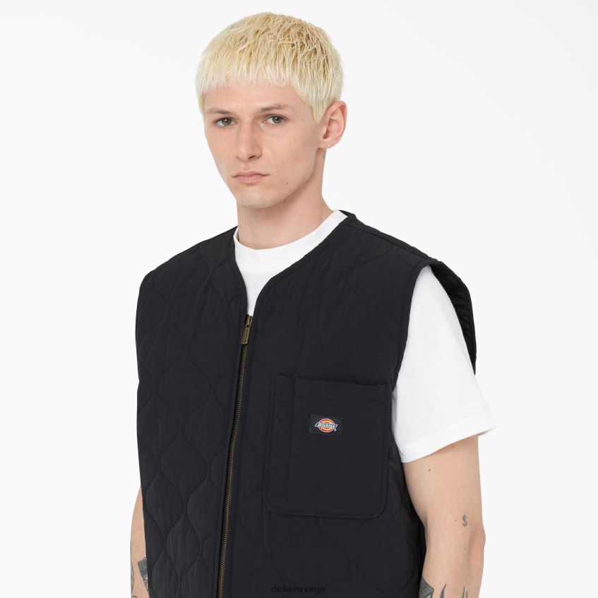 Dickies menn thorsby liner vest 4NB6FR1122 klær svart (bkx)