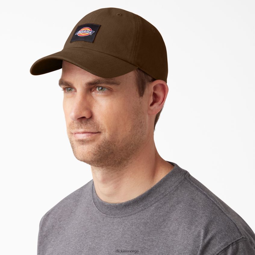 Dickies unisex vasket canvas cap 4NB6FR2888 tilbehør tømmerbrun (tb)
