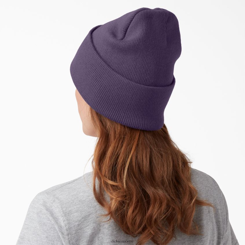 Dickies unisex strikket lue med mansjett 4NB6FR1506 tilbehør støvete lilla lyng (zu2)