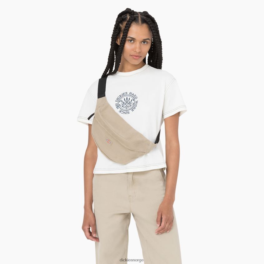 Dickies unisex duck canvas crossbody-veske 4NB6FR2819 tilbehør ørkensand (ds)